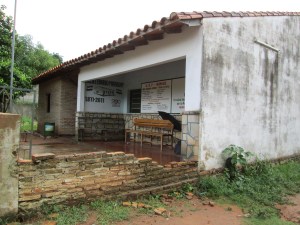 Health post where I will work.